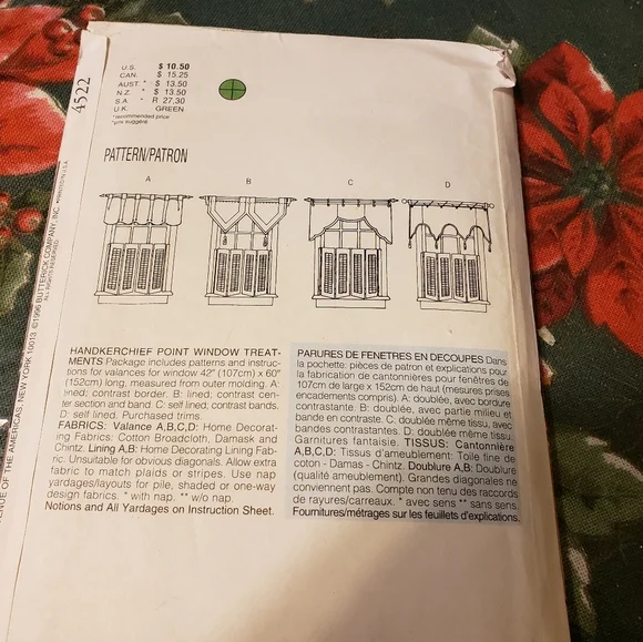 🌼Shades and valance patterns. - Picture 3 of 6